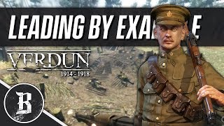 LEADING BY EXAMPLE  Verdun Gameplay [upl. by Imaon809]