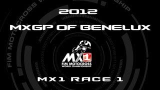 2012 MXGP of Benelux  FULL MX1 Race 1  Motocross [upl. by Scoter233]