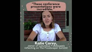 Why one industry leader recommends The Foodscaper Summit [upl. by Zizaludba274]