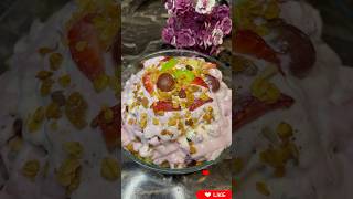 Easy Healthy parfait  Granola Fruits  Milk and ￼ Yoghurt parfait Recipe [upl. by Yarb]