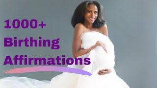 CALM BIRTHING AFFIRMATIONS for Peaceful Labor [upl. by Lonnard]