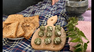 She collects and cooks edible nettle seeds Part 29 ASMR [upl. by Liborio]