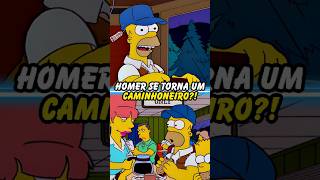 Homer se torna um Caminhoneiro simpsons thesimpsons shorts [upl. by Annawyt506]