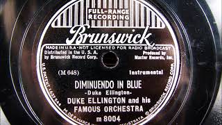 DIMINUENDO IN BLUE by Duke Ellington [upl. by Ahsienel]