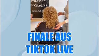 Gefärbte Haare und Dauerwelle aus TIKTOK LIVE UNCUT [upl. by Linder]