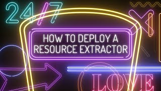 How to Deploy a Resource Extractor in Warframe [upl. by Aicile]