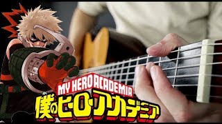 My Hero Academia  Bakugos Theme Bombing King Guitar Cover by 94Stones [upl. by Esnohpla58]