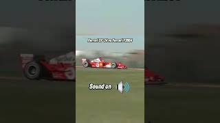 Ferrari SF24 vs Ferrari F2004 shorts [upl. by Valdas670]