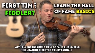 Complete Beginner Fiddle Lesson  Bluegrass Music Academy [upl. by Einneb]