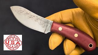 The best Nessmuk knife I could find LT Wright Camp Muk [upl. by Nibuz]