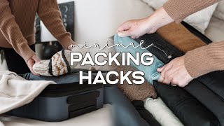 8 Little Known Travel Hacks for Flying Carryon Only Secret Packing Tips [upl. by Amsa]