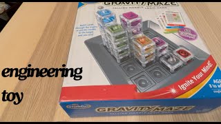 ThinkFun Gravity Maze Marble Run [upl. by Hgielrebmik939]