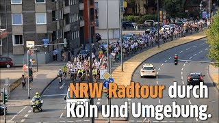 1300 Teilnehmer  NRWRadtour in Köln und Umgebung [upl. by Cathleen]