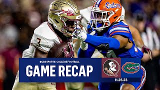 No 5 Florida State SURVIVES Florida REMAINS UNDEFEATED I Game Recap I CBS Sports [upl. by Tansey278]