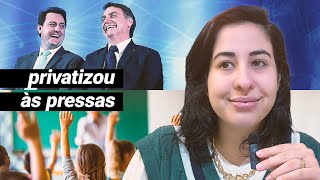 PRIVATIZAÇÃO DAS ESCOLAS PÚBLICAS DO PARANÁ É LOUCURA • Física e Afins [upl. by Lemhaj782]