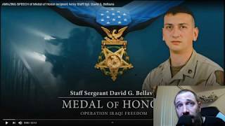 Staff Sergeant David Bellavia  Metal of Honor winner  Amazing speech [upl. by Oinotla800]