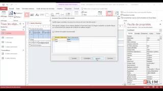 Access  Formulaire et sous formulaire de saisie [upl. by Yentirb]