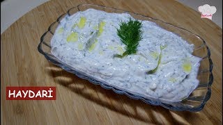 Haydari Tarifi  lezzet çarkı  meze çeşitleri [upl. by Okiman337]