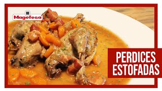 PERDICES ESTOFADAS en OLLA a PRESIÓN 🍲ATHENAS I MAGEFESA [upl. by Wilden]