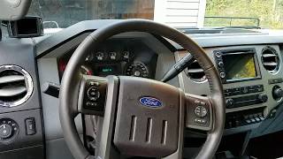 How To Adjust amp Straighten Your Ford F250 F350 Super Duty Steering Wheel [upl. by Anivle]