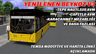 OMSI 2 BEYKOZ V3 ÇIKTI KADIKÖY EKLENDİ 12A HATTI  TEMSA AVENUE LF [upl. by Lorin]