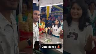 masti dance 💃 ♥️ 😍 streetfood foodie garba foodlover food dance song bollywood funny music [upl. by Annayt]