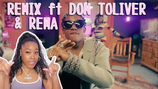 Victony  Soweto with Don Toliver Rema amp Tempoe Official Video  UK REACTION🇬🇧 [upl. by Therron]