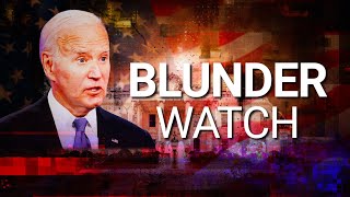 BIDENS BLUNDERS Presidents shocking week of gaffes [upl. by Eilrebma]