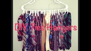 DIY Ties Hanger [upl. by Owiat]