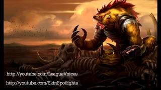 Hyena Warwick Voice  League of Legends [upl. by Roane564]