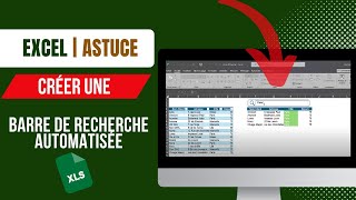 Excel Créer Une Barre De Recherche Sur Plusieurs Critères [upl. by Schilit]