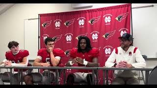 North Central Football Press Conference vs Carthage 91623 [upl. by Seda]