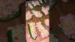 Kielbasastuffed Jalapeño Poppers cooking meatthechef smoke foodie [upl. by Eikciv6]