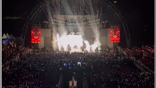 Crowd Goes Crazy In Dubai on Salman Khan’s Entry for Performance at Dabangg Tour Reloaded Dubai 2024 [upl. by Bravin845]