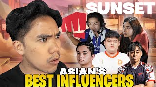 ASIAS BEST influencers tries SUNSET [upl. by Rani995]