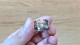 Anel Feng Shui Pixiu Mantra Ring Unboxing and Review  Does It Really Work [upl. by Scheer]