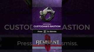 Custodians Bastion Ring Location Remnant 2 DLC Dark Horizon gamingguide gaming 4k60fps [upl. by Ardel880]