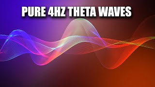 Manifest With Pure Theta Waves ☯ How To Manifest Anything You Want ☯ 4 Hz Binaural Beats [upl. by Aved]