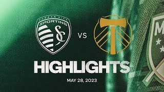 HIGHLIGHTS Sporting Kansas City vs Portland Timbers  May 28 2023 [upl. by Heisser]