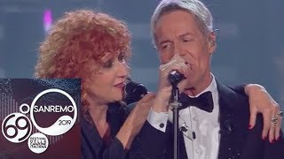 Sanremo 2019  Fiorella Mannoia e Claudio Baglioni cantano quotQuello che le donne non diconoquot [upl. by Booze]