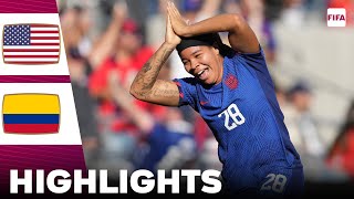 United States vs Colombia  Highlights  Womens International Friendly 29102023 [upl. by Kcod]