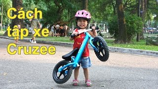 Hướng dẫn cách tập Xe thăng bằng Cruzee cho bé wwwcruzeevn [upl. by Mick]