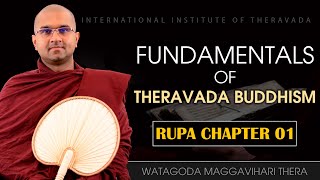 001  Rupa  Rupa Chapter  Fundamentals of Theravada Buddhism  IIT [upl. by Saddler]