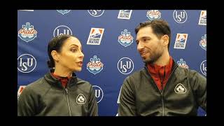 Deanna StellatoDudek and Maxime Deschamps Interview [upl. by Denys]