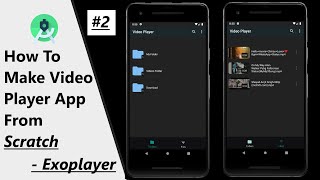 How To Make Video Player App In Android Studio  Runtime Permission Exoplayer Tutorial  Part 2 [upl. by Mafalda676]