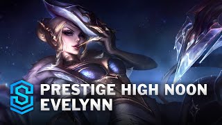 Prestige High Noon Evelynn Skin Spotlight  League of Legends [upl. by Lierbag]