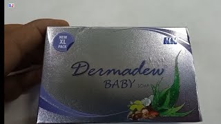 Dermadew Baby Soap  Dermadew XL Baby Soap  Dermadew Baby Soap uses benefit Review Hindi [upl. by Claudy]