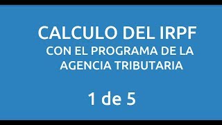 01 CALCULO IRPF RETRIBUCION ANUAL FIJA [upl. by Suoilenroc222]