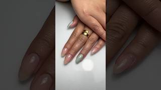 Hard structured gel overlay on natural nails brush application nails [upl. by Aissak298]