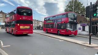 Busses around Mainly East London [upl. by Adnal]